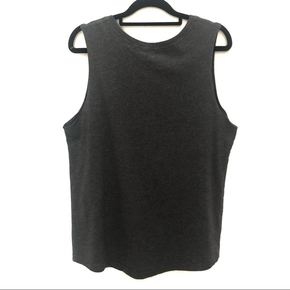 Country Road XS Linen Tank Top Pom Pom Trim Black Staple piece Hi-low Hemline - Picture 5 of 11